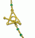 Solomon's Triangle Toggle Clasp
