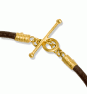 Toggle with Wrap Bead Terminations