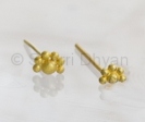 Half Flower Nose Studs