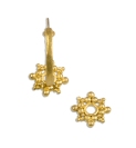Snowflake Disk Bead