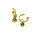Circle Bezel Dangle