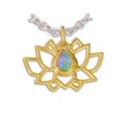 Lotus Symbol Pendant