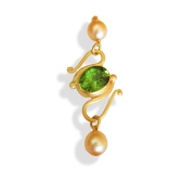 Peridot Clasp & Pendant