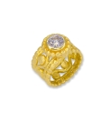 Filigree Bezel Roman Ring I