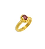 #3 Granulation Bezel Ring